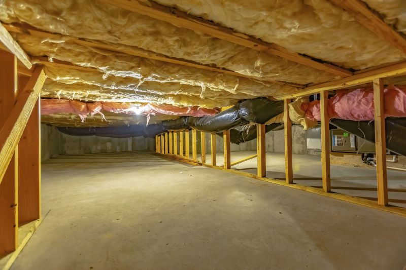 Insulated and Sealed Crawlspace